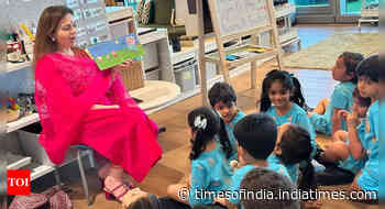 Nita Ambani's school visit: A lesson in style