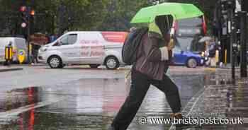 Bristol hour-by-hour forecast amid Met Office thunderstorm warning