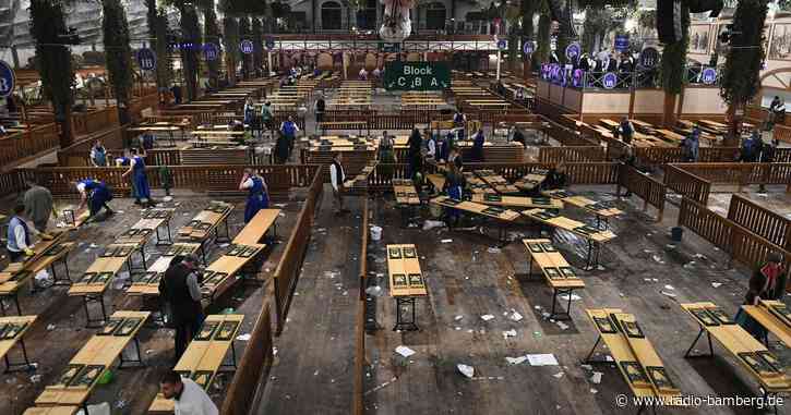 Etwa 72 Tonnen Müll auf Oktoberfestgelände gesammelt