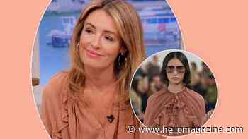 Cat Deeley's pretty high street blouse is giving me major Chloe vibes & it's so flattering