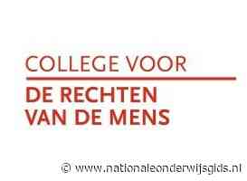 College voor de Rechten van de Mens lanceert speciaal docentenplatform