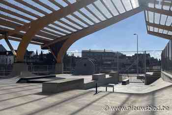 Skatepark geïntegreerd in nieuw recypark