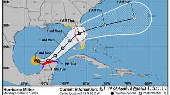 Hurricane Milton updates: Tracker shows dangerous path of Category 4 storm as Florida residents are warned to 'get out now'