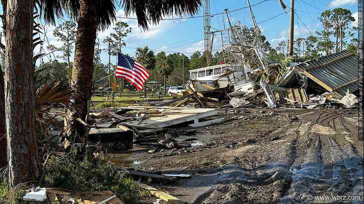 Local car dealer partners with LSU fraternities to collect supplies for Hurricane Helene victims