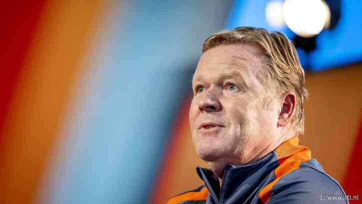 Bondscoach Koeman roept op tot actie tegen volle speelkalender