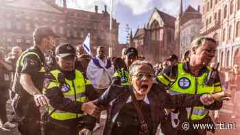 Herdenking 7 oktober op de Dam kort verstoord