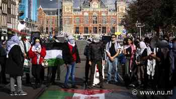 Halsema beëindigt pro-Palestijnse demonstratie in buurt van 7 oktoberherdenking