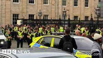 Four arrested after football disorder in Edinburgh