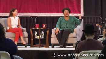 Stacey Abrams urges New Haven students to get involved, vote