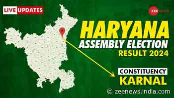 Karnal Assembly Election Result 2024 Live Updates