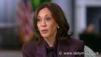 Kamala Harris dodges THREE TIMES when grilled by 60 Minutes on the 'flood' of illegal migrants into the U.S. under her watch