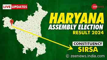 Sirsa Assembly Election Result 2024: INC`s Gokul Setia Leads As Per Early Trends