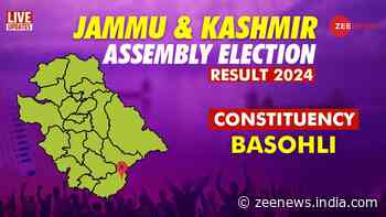 Basholi Vidhan Sabha Chunav Result 2024 Live: Winner and Losser Candidate Lal Singh vs Davinder Singh total votes margin bjp congress jknc eci Jammu Kashmir Assembly election result