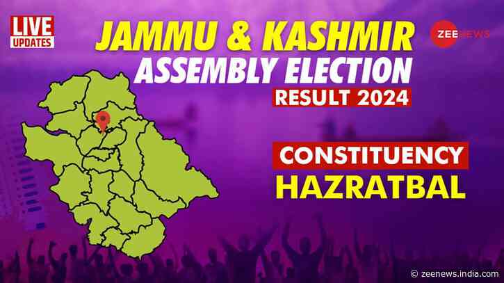 Hazratbal vidhan sabha chunav result 2024 live Winner and loser candidate Salman Ali Sagar vs Asiea Naqash total votes margin bjp congress jknc eci Jammu Kashmir Assembly election result