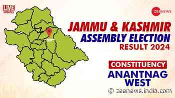 J&K Election Result 2024 Live Updates | Anantnag West Assembly Constituency: JKNC`s Abdul Majeed Bhat Leading