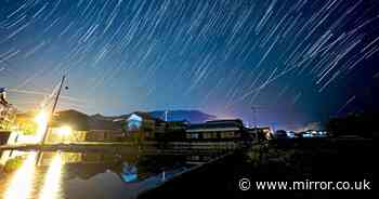 Days when '10 meteors an hour' will be visible in the night sky across UK this week