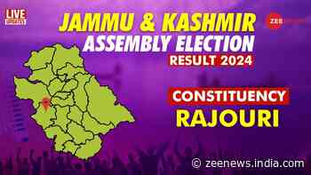 Rajouri vidhan sabha chunav result 2024 live : Iftkar Ahmed from Indian National Congress leading