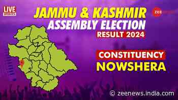 Nowshera vidhan sabha chunav result 2024 live Winner and losser candidate Ravinder Raina  total votes margin bjp congress eci Jammu and Kashmir Assembly election result