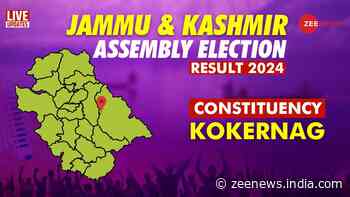 Kokernag vidhan sabha chunav result 2024 live: Winner and losser candidate Choudhary Roshan Hussain Gujjar  total votes margin bjp congress eci Jammu and Kashmir  Assembly election result