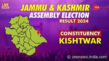 Kishtwar Vidhan Sabha Chunav Result 2024 Live: Sajjad Ahmed Kichloo Leads from Jammu & Kashmir National Conference