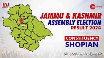 Shopian Assembly Election Result 2024 Live: Nothing For BJP, Cong-NC Alliance To Cheer As IND Candidate Bags Seat