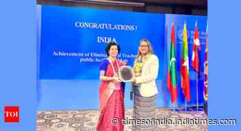 India awarded by WHO for eliminating trachoma