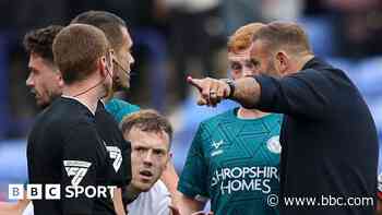 Bolton boss charged with misconduct over Shrewsbury spat