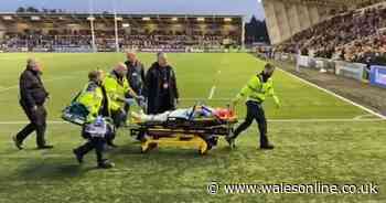 Top rugby match delayed as groom dressed as princess knocked out by best man on pitch