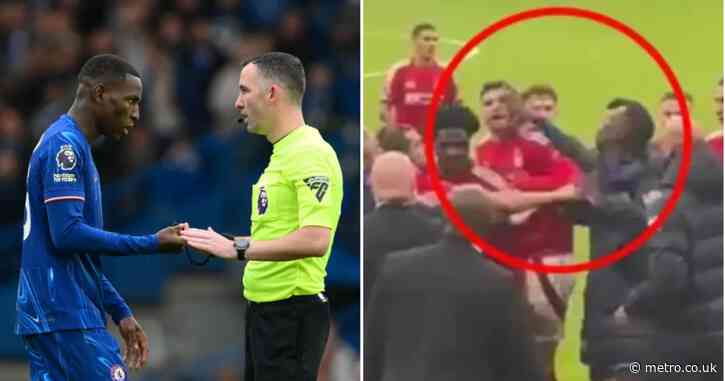 Nicolas Jackson learns fate after scuffle in Chelsea’s draw with Nottingham Forest