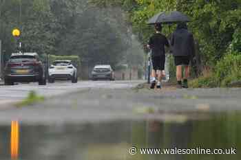 Met Office issues new thunderstorm warning for parts of Wales