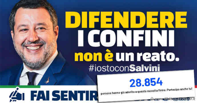 #IostoconSalvini? Non dappertutto: banchetti solo in poche città. Rimpallo sul numero delle firme raccolte a sostegno del ministro