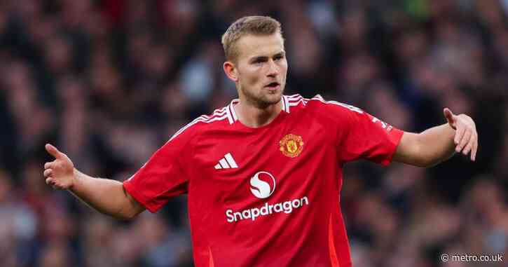 Matthijs de Ligt labelled ‘clunky’ in latest scathing review of Manchester United star