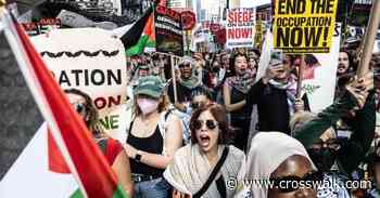 Thousands of Anti-Israel Protesters March in NYC on Oct. 7 Anniversary