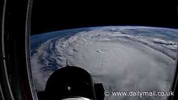 Incredible NASA time-lapse video taken from ABOVE the eye of monster Hurricane Milton as it hurtles towards Florida