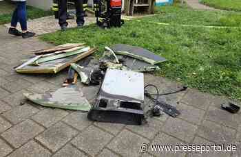 FW-PL: Brand in Anbau eines Kindergartens