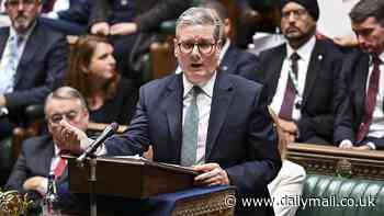 Keir Starmer's new support! PM raises eyebrows with new special wooden stand in the House of Commons - but WHAT is it used for?