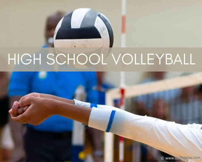 Orange County girls volleyball Top 10, Oct. 8