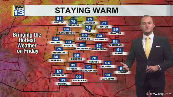 Stretch of warm October weather continues