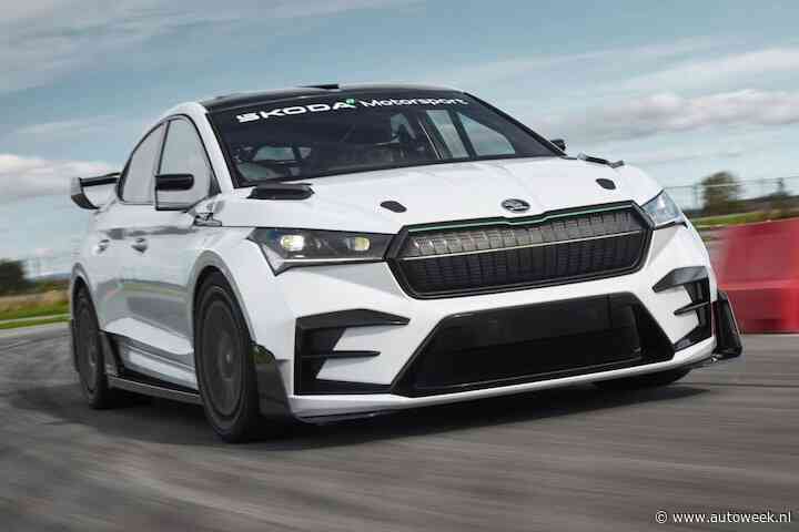 Skoda Enyaq RS Race: extra licht en extra heftig