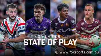 The biggest names set to hit the open market come November 1: NRL Contract State of Play