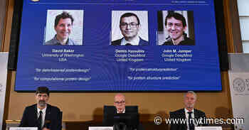 Nobel Prize in Chemistry Goes to 3 Scientists for Predicting and Creating Proteins