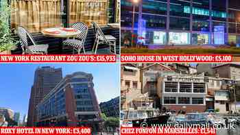 Labour Welsh government officials spent nearly £16,000 at exclusive New York restaurant - as well as £7,000 at Smith & Wollensky steakhouse and £1,500 in a Marseilles eaterie