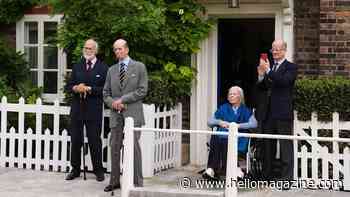 Duke of Kent shares incredible photos outside his Kensington Palace home with rarely-seen wife