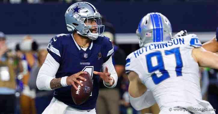 Reacts survey: What is the most likely outcome of the Lions at Cowboys?