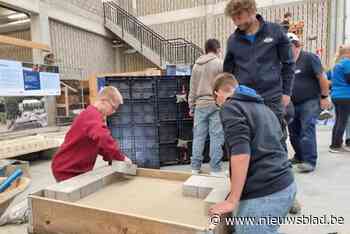 Leerlingen Vito maken in workshops kennis met de bouwsector