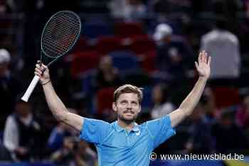 David Goffin stunt nu ook tegen nummer drie van de wereld Alexander Zverev en staat in kwartfinale in Shanghai