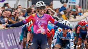 Wiebes spurt naar etappewinst in Ladies Tour