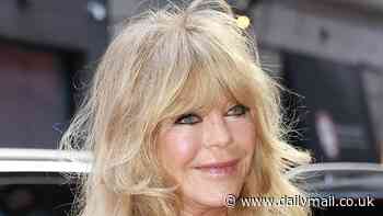 Goldie Hawn, 78, looks youthful with bouncy blonde hair in NYC