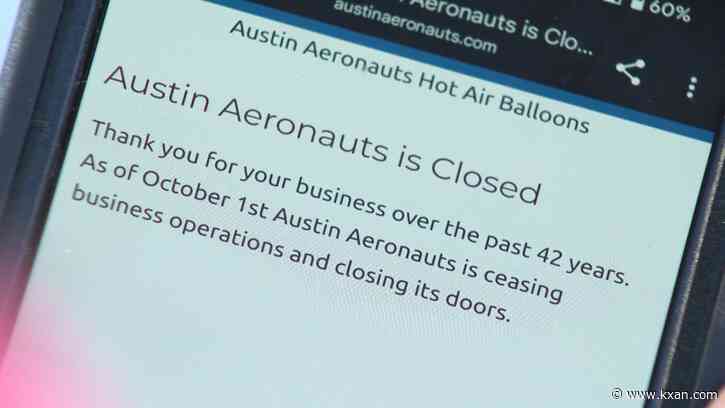 Austin hot air balloon business abruptly closes, customers left without refunds