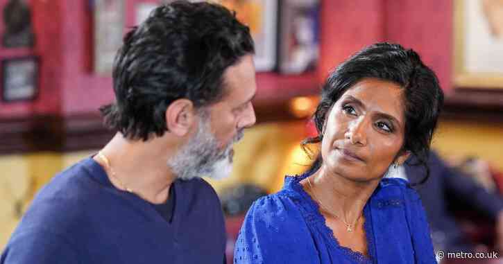 Suki is touched by unexpected gesture from Nish in EastEnders – but it doesn’t last